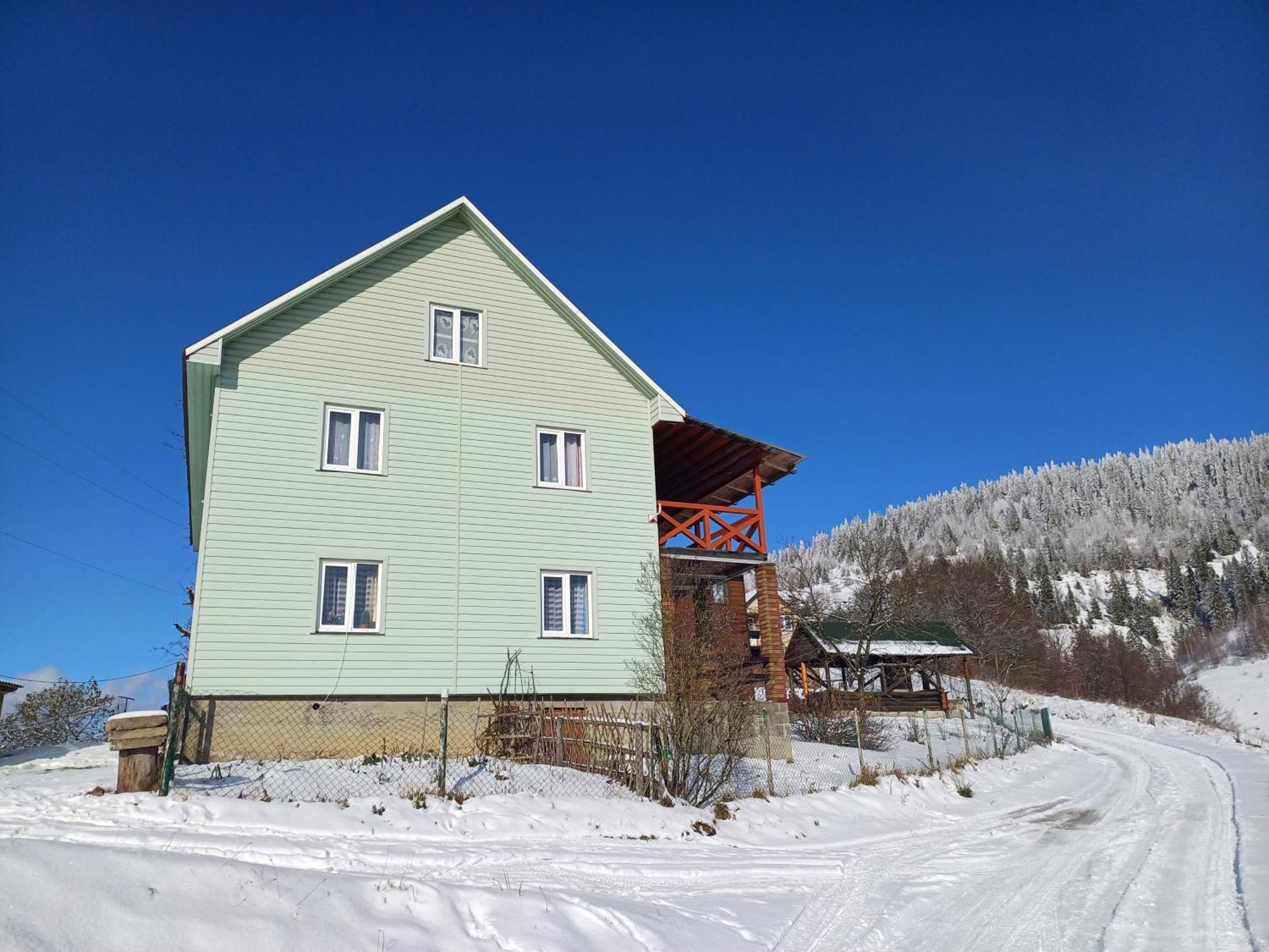 Green House Panorama Karpat Volosjanka Eksteriør bilde